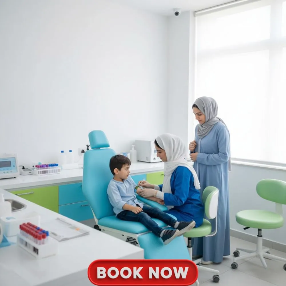 الفحوصات المتاحة في العيادة